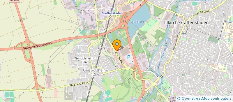 localisation de l'entreprise SCI DU FORT I  GEISPOLSHEIM