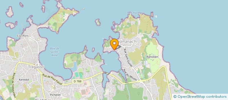 localisation de l'entreprise SCI DU FORUM  PERROS-GUIREC