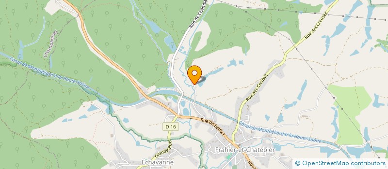 localisation de l'entreprise SCI DU FOUGERON à FRAHIER-ET-CHATEBIER