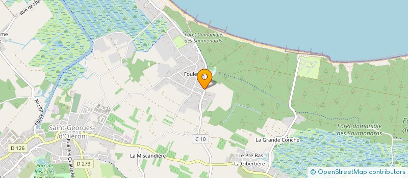 localisation de l'entreprise SCI DU FOULEROT à SAINT-GEORGES-D'OLERON