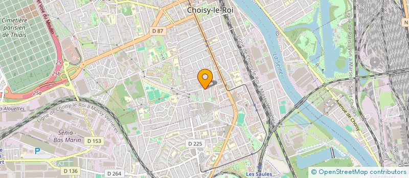 localisation de l'entreprise SCI DU FOUR à CHOISY-LE-ROI