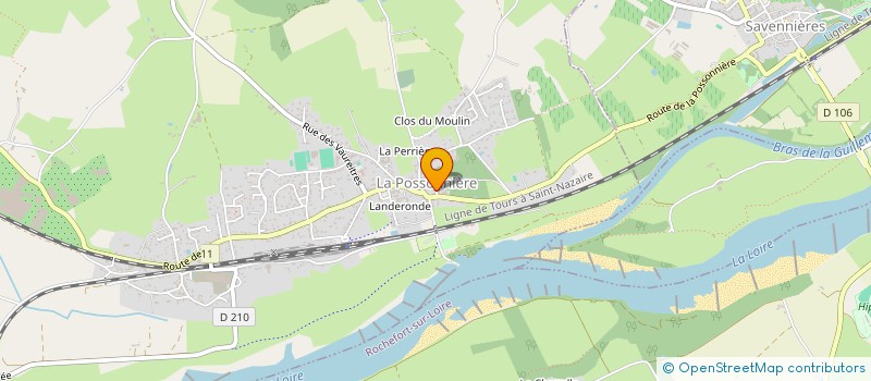 localisation de l'entreprise SCI DU FOUR A BAN  LA POSSONNIERE