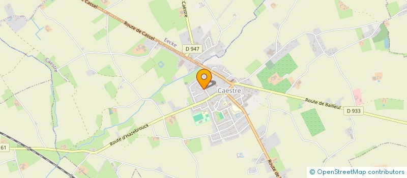 localisation de l'entreprise SCI DU FOUR A BRIQUES  CAESTRE