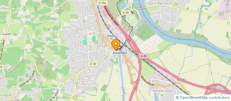 localisation de l'entreprise SCI DU FOUR BANAL  ANSE