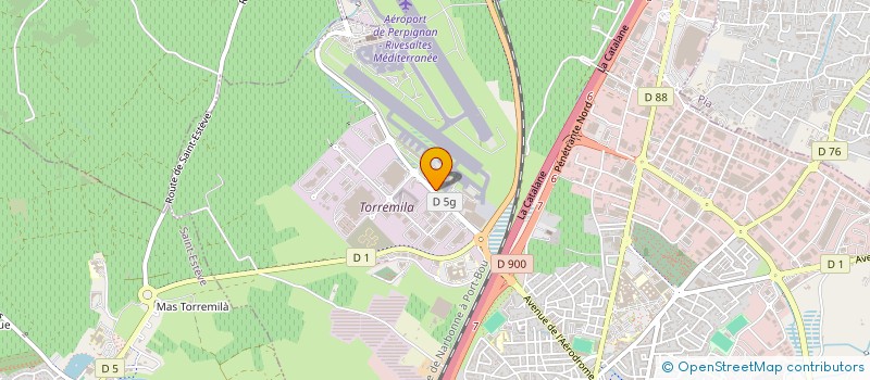 localisation de l'entreprise SCI DU FOUR KRAU à PERPIGNAN