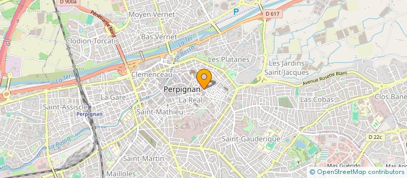 localisation de l'entreprise SCI DU FOUR SAINT JACQUES à PERPIGNAN