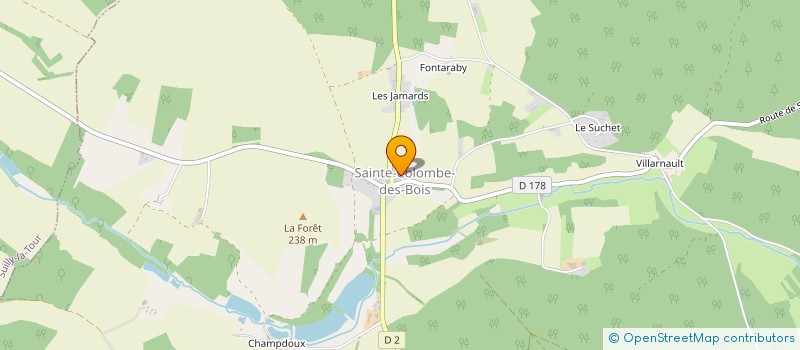 localisation de l'entreprise SCI DU FOURBAS à PERROY