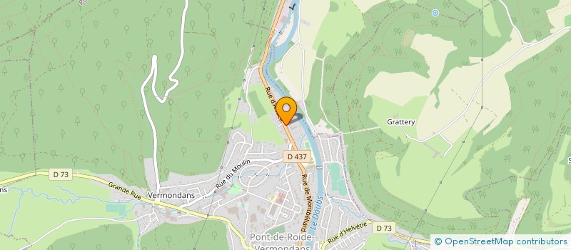 localisation de l'entreprise SCI DU FOURNEAU  PONT-DE-ROIDE-VERMONDANS