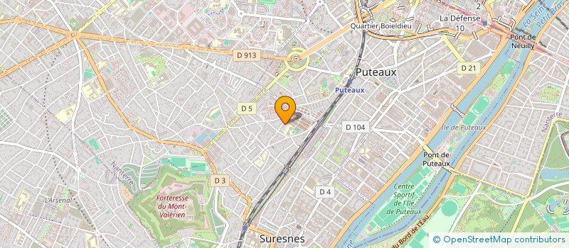 localisation de l'entreprise SCI DU FOURNEUF à SURESNES