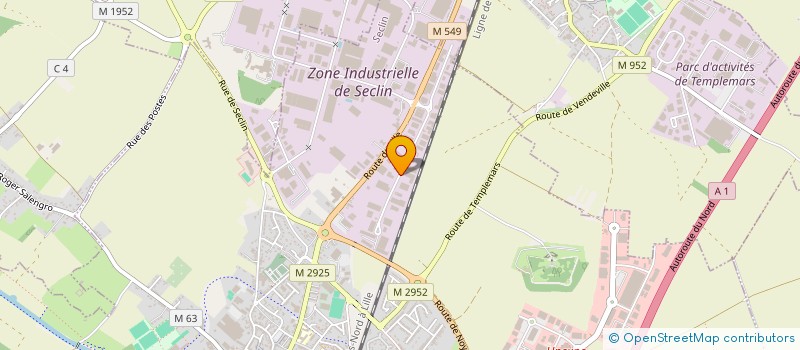 localisation de l'entreprise SCI DU FOURNIL à SECLIN