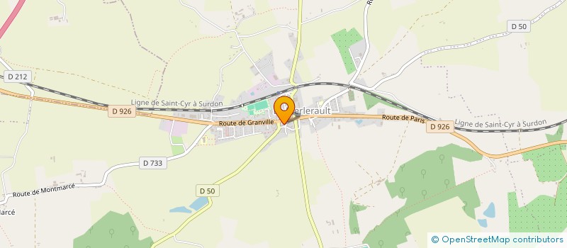 localisation de l'entreprise SCI DU FOURNIL à LE MERLERAULT