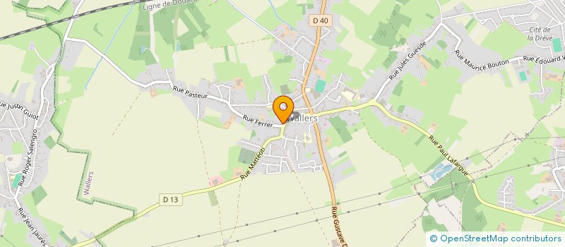 localisation de l'entreprise SCI DU FOURNIL DE LOUIS 2 à WALLERS