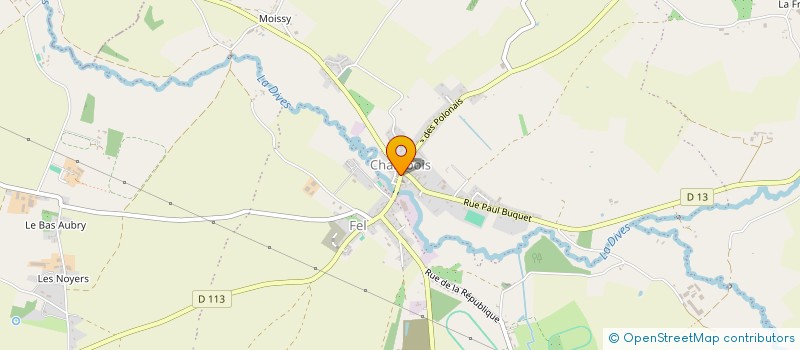 localisation de l'entreprise SCI DU FOURNIL DU DONJON à GOUFFERN EN AUGE