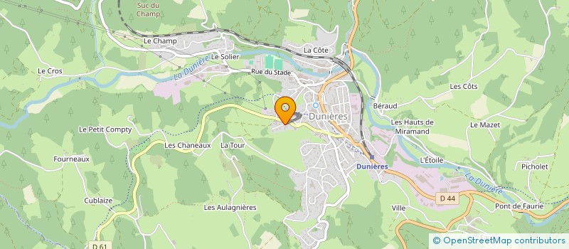 localisation de l'entreprise SCI DU FRAISSE à PLEAUX