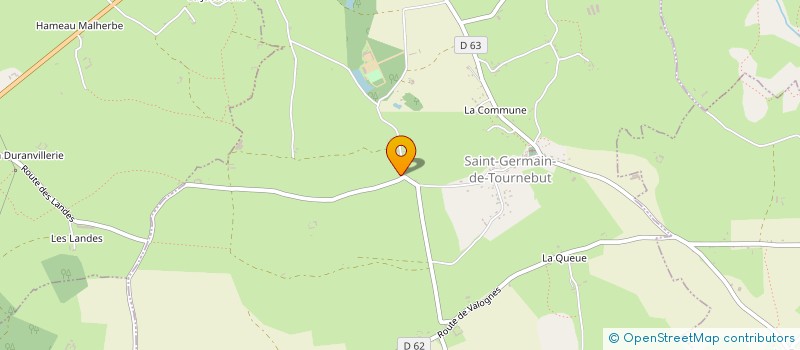 localisation de l'entreprise SCI DU FRANQUETERRE  SAINT-GERMAIN-DE-TOURNEBUT