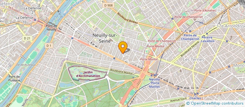 localisation de l'entreprise SCI DU FRAPPARD à NEUILLY-SUR-SEINE