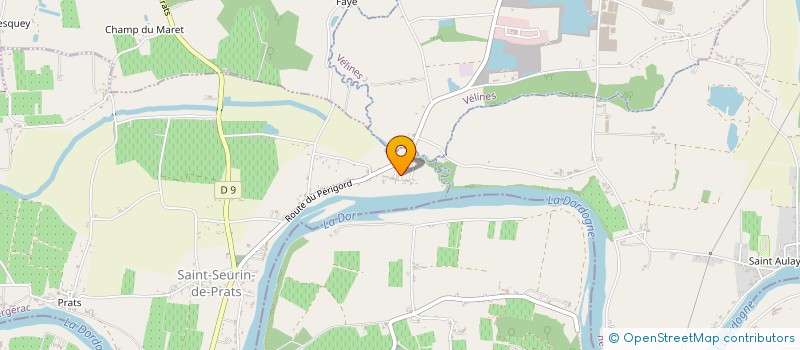 localisation de l'entreprise SCI DU FRAYCHE  ST-MICHEL-MONTAIGNE