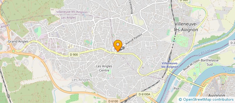 localisation de l'entreprise SCI DU FRAYSSINET  VILLENEUVE-LES-AVIGNON