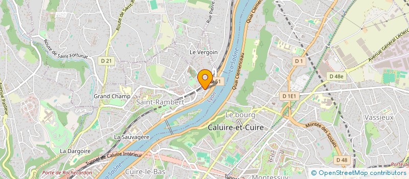 localisation de l'entreprise SCI DU FRENE  LYON