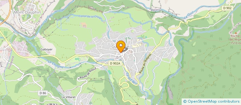 localisation de l'entreprise SCI DU FRENE  EYGLIERS