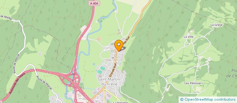 localisation de l'entreprise SCI DU FRENE  SAINT-MARTIN-DU-FRENE