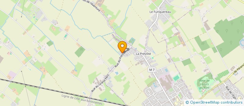 localisation de l'entreprise SCI DU FRESNEL  HOUPLINES