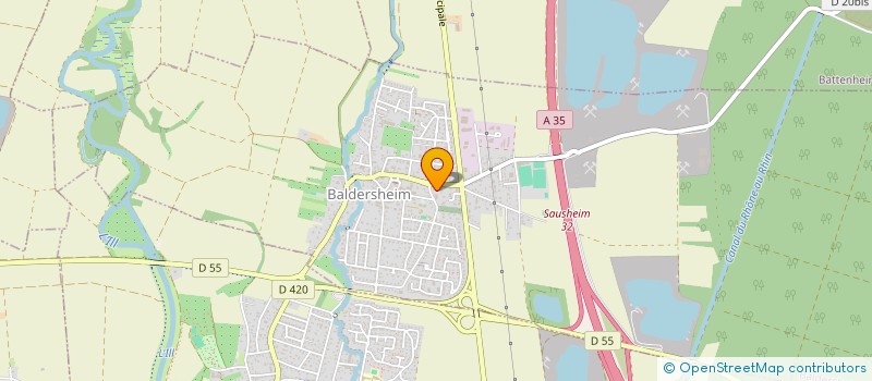 localisation de l'entreprise SCI DU FRIOUL  BALDERSHEIM