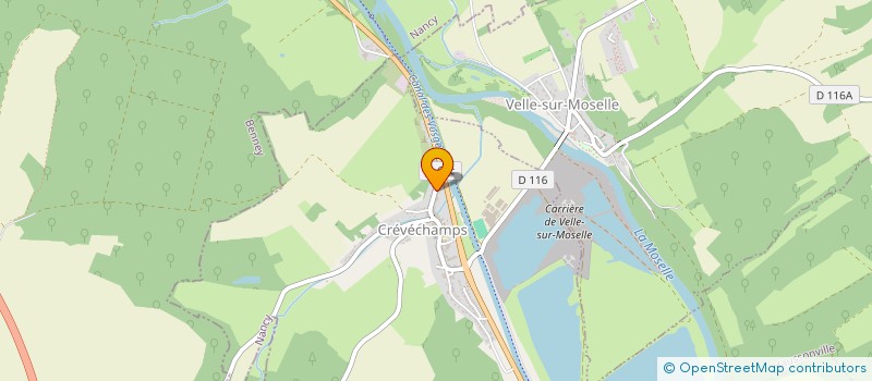 localisation de l'entreprise SCI DU FRISAN  CLAYEURES