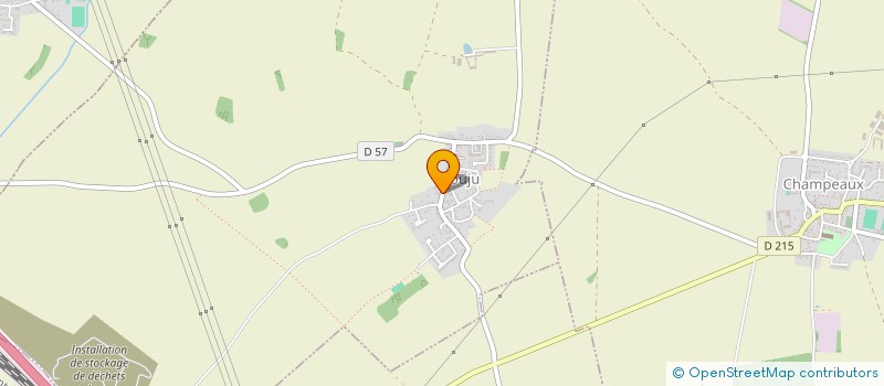 localisation de l'entreprise SCI DU FRUITIER  FOUJU