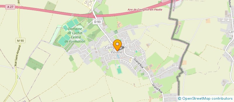 localisation de l'entreprise SCI DU FUNQUEREL 2 à CAMPHIN-EN-PEVELE