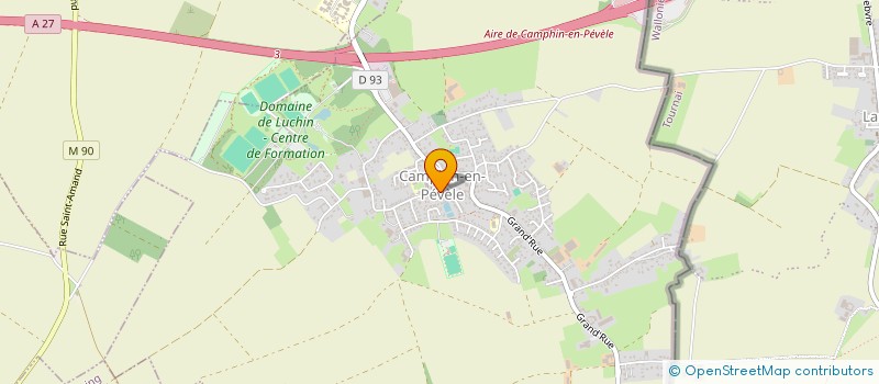 localisation de l'entreprise SCI DU FUNQUEREL à CAMPHIN-EN-PEVELE