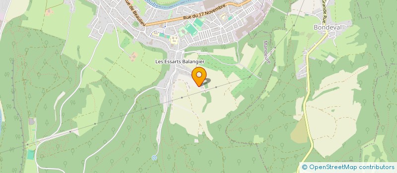 localisation de l'entreprise SCI DU FURIEUX  MANDEURE