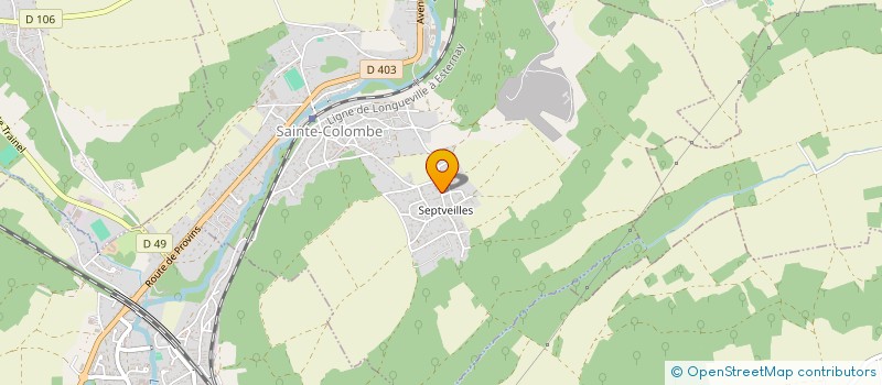 localisation de l'entreprise SCI DU FUTUR  SAINTE-COLOMBE