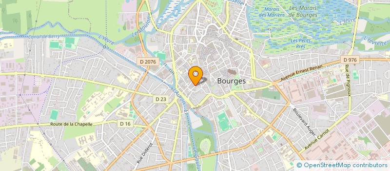 localisation de l'entreprise SCI DU FUTUR PROCHE  BOURGES