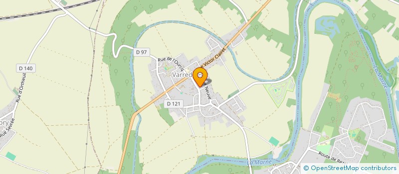 localisation de l'entreprise SCI DU GABOT  VARREDDES