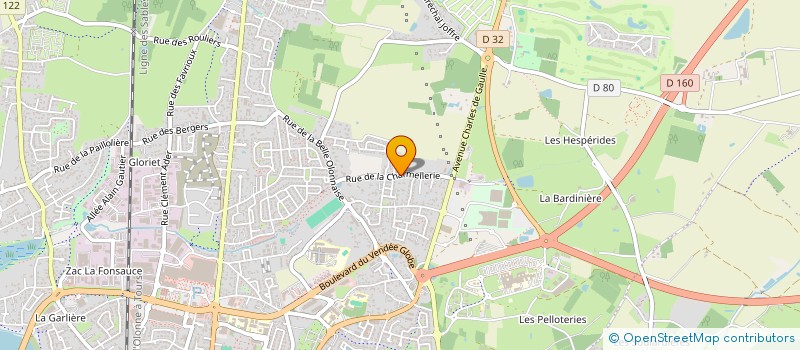 localisation de l'entreprise SCI DU GAHOU à LES SABLES D'OLONNE