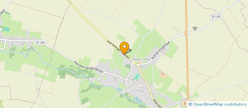 localisation de l'entreprise SCI DU GAI LOGIS  VILLERS-POL