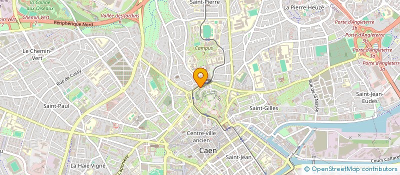 localisation de l'entreprise SCI DU GAILLON à CAEN