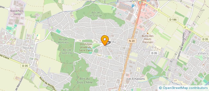 localisation de l'entreprise SCI DU GAIZON à LA VILLE-DU-BOIS