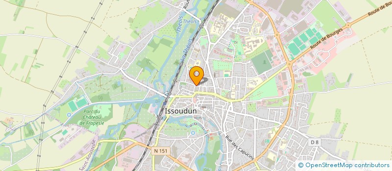 localisation de l'entreprise SCI DU GALION  ISSOUDUN