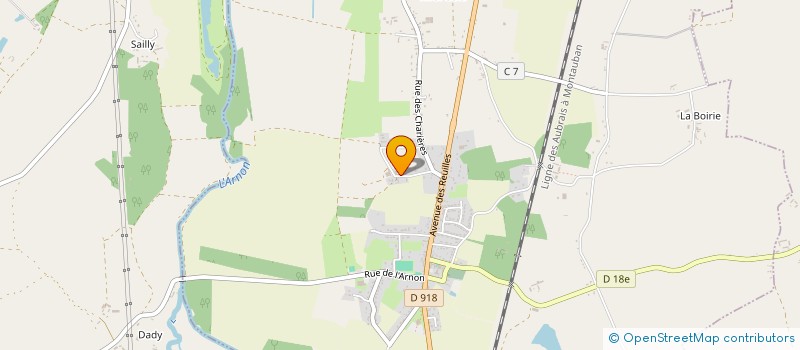 localisation de l'entreprise SCI DU GAPAISAN  MEREAU