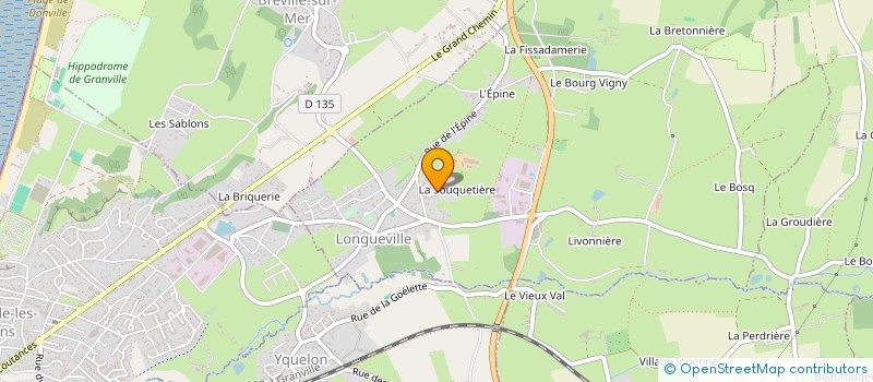 localisation de l'entreprise SCI DU GARAGE à LONGUEVILLE