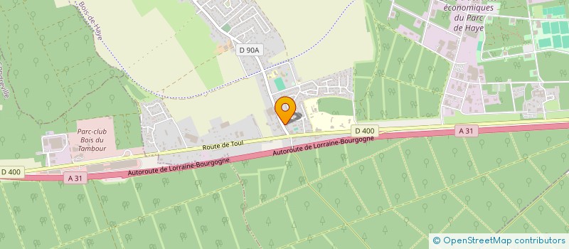 localisation de l'entreprise SCI DU GARAGE  BOIS-DE-HAYE