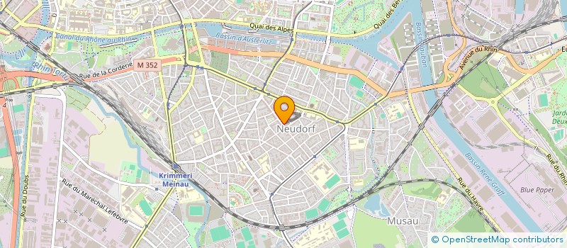 localisation de l'entreprise SCI DU GARAGE  STRASBOURG