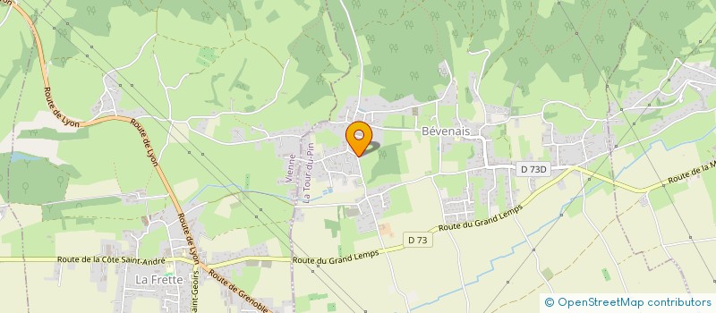 localisation de l'entreprise SCI DU GARBOUD  BEVENAIS