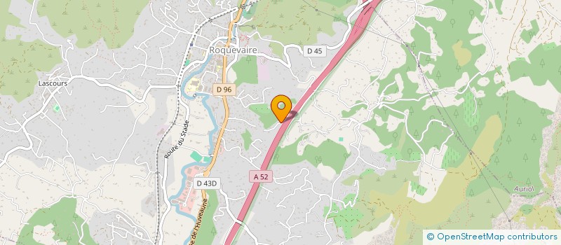 localisation de l'entreprise SCI DU GARLABAN  ROQUEVAIRE