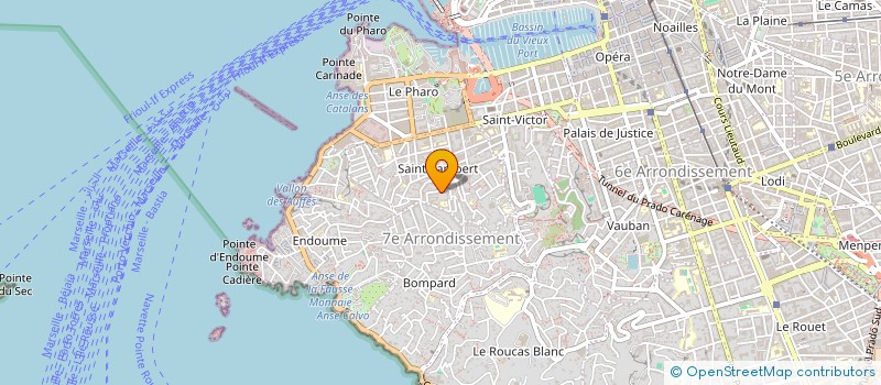 localisation de l'entreprise SCI DU GARLABAN à MARSEILLE