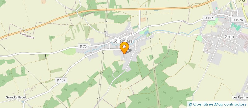 localisation de l'entreprise SCI DU GARMENTOIS  COLLEMIERS