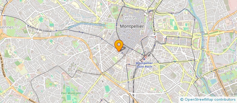localisation de l'entreprise SCI DU GARREL à MONTPELLIER