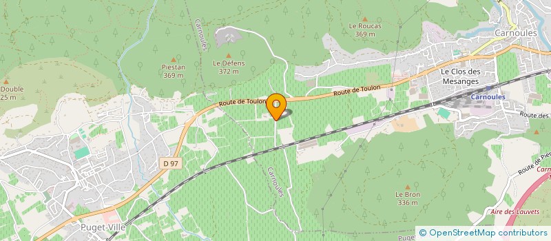 localisation de l'entreprise SCI DU GARRET  LAROQUE-TIMBAUT